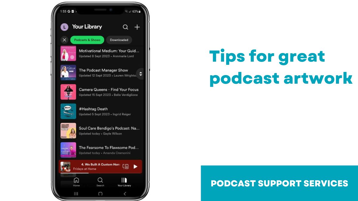 Tips for great podcast artwork