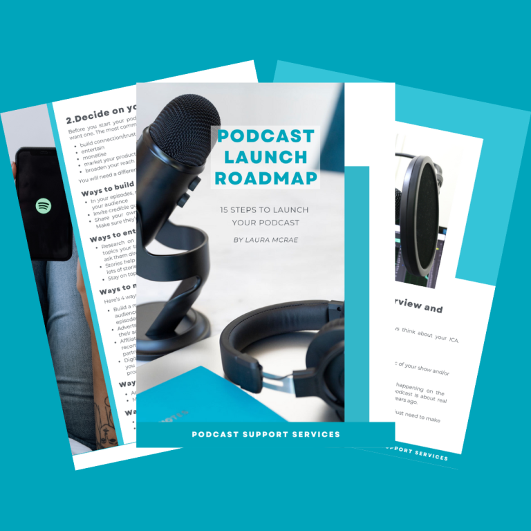 Podcast Launch Roadmap - Your Free Guide to Launching a Podcast